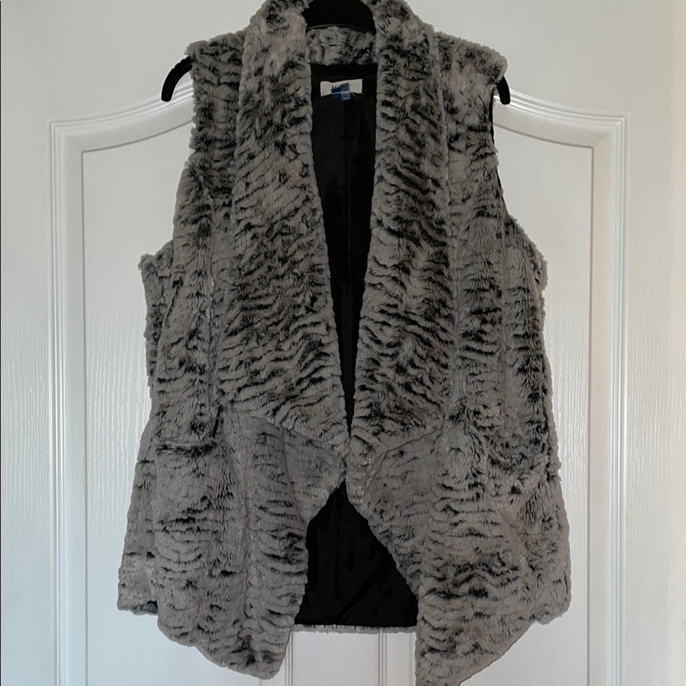 Jolt Gray Teddy Jacket